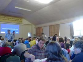 Full house at one of our afternoon teas.