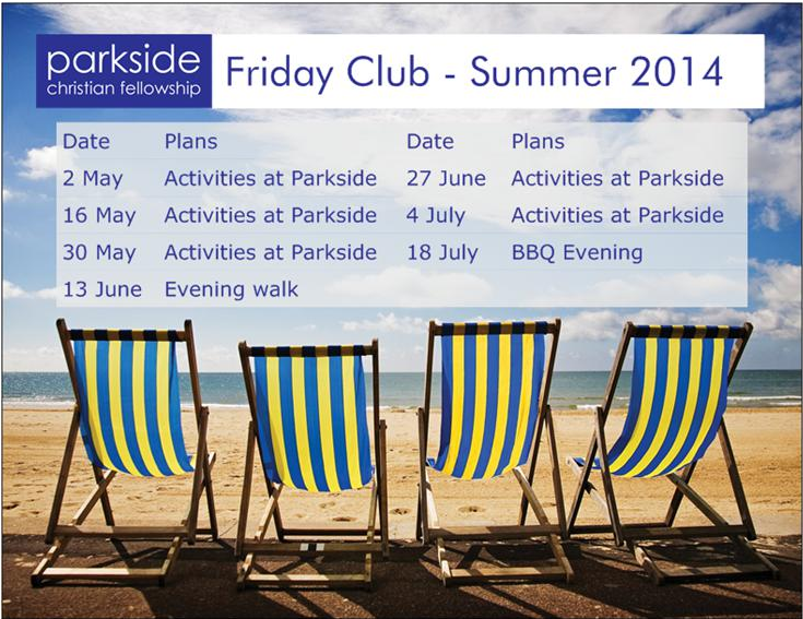 Friday Club Summer 2014
